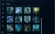 mestre, 65 skins, all champ, tem skins e icones dsd season 3