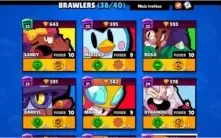 CONTA BRAWL STARS 21K QUASE FULL