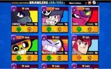 CONTA BRAWL STARS 21K QUASE FULL