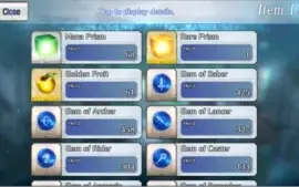 CONTA FATE GRAND ORDER NA LVL 140 12SSR + 26SR