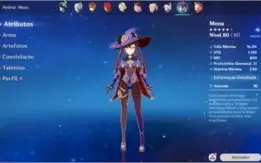 Conta AR 57 Xiao e Ayaka