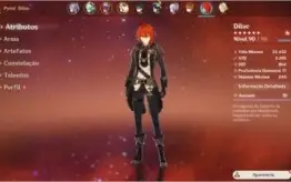Conta AR 57 Xiao e Ayaka
