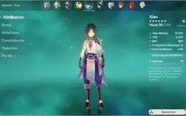 Conta AR 57 Xiao e Ayaka