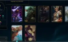 CONTA LVL 210 MMR ALTA COM SKINS EPICAS LEGADOS E LENDARIAS