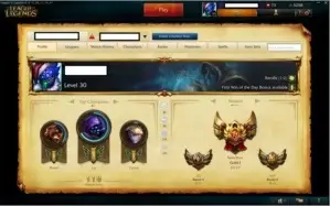 Conta League of Legends GOLD 1 TODOS CHAMPIONS
