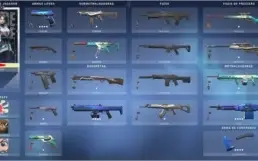 CONTA DE VALORANT COM SKINS (FACA)