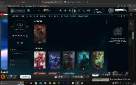 Conta League of Legends Nivel 300 muitas skins
