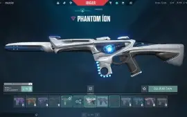 Valorant várias skins antigas, glitchpop e outras.