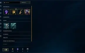 Conta OURO I main suporte com 67% de WR