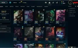 Conta diamante 2 ex grao mestre com as recompensas de GM