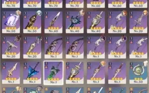 Conta Genshin Impact HuTao, Shogun Raiden (Baal), Mona...