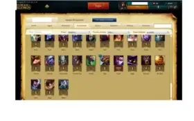 Conta league of legends 73 champs, 3 paginas de runas, 2skis