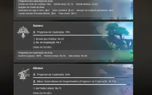 Conta Genshin Endgame 25 Personagens 5* + 12 Armas 5*