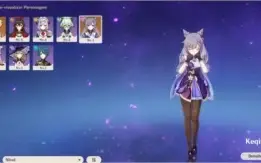 Conta Genshin Impact Ar7 Keqing + A Flauta 4*