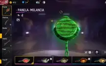 Conta Free Fire com angelical azul