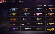 Conta Free Fire com angelical azul