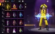 Conta Free Fire com angelical azul
