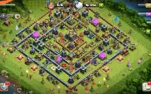 Clash of clans Cv14 muito bem evoluído