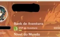 Conta com Xiao + Lança de Jade (Genshin Impact).