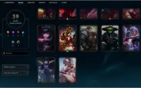 CONTA NÍVEL 66, ELO GOLD 1 ( S8 )