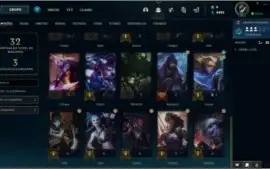 Conta Mestre League of Legends