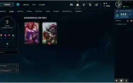 Conta Mestre League of Legends