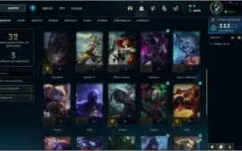 Conta Mestre League of Legends
