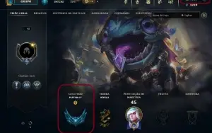 Conta Lol Platina, 73% Winrate + (1380Rps) -(Todos Os Dados)