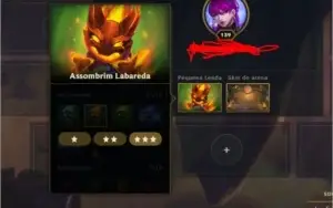 Conta lol muito 371 skins todos champs platina 3
