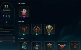 CONTA LOL|  D4/D3 |  LV 416 |  371 SKINS