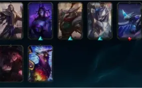 conta 39 champs,12 skins e excelente espólios