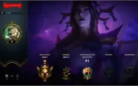 conta 39 champs,12 skins e excelente espólios