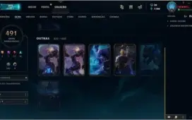 Conta LOL 500+Skins 3 PAX's TF - SIVIR - JAX