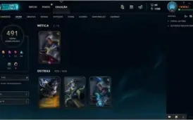 Conta LOL 500+Skins 3 PAX's TF - SIVIR - JAX