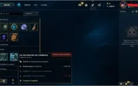 CONTA SMURF 50K+ DE ESSÊNCIA AZUL ( Skin lendária Lee sin )