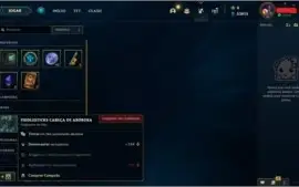 CONTA SMURF 50K+ DE ESSÊNCIA AZUL ( Skin lendária Lee sin )