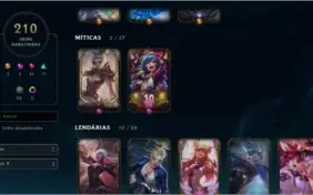 Conta League of Legends (Todas as Skins na Descrição)