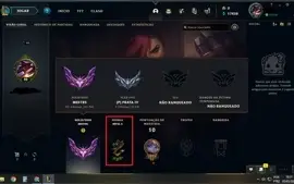 Conta lol mestre-43 pdl/ 70% Win Rate