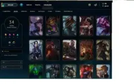 Conta league of legends