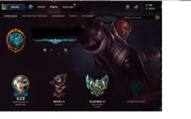 Conta league of legends