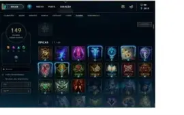 Conta league of legends