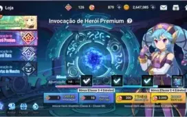 Conta Grand Chase Nivel 63 Top 126 Tickets Invocação na Bag