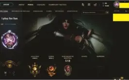 Conta League Of Legends