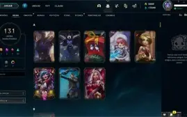 CONTA LOL - MUITAS SKINS RARAS!