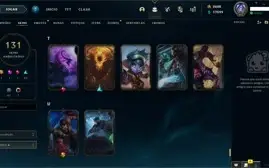 CONTA LOL - MUITAS SKINS RARAS!