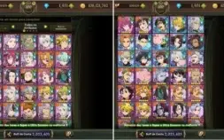 Conta 7DS - Seven Deadly Sins com 1.951 diamantes