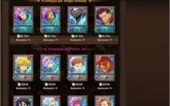 Conta 7DS - Seven Deadly Sins com 1.951 diamantes