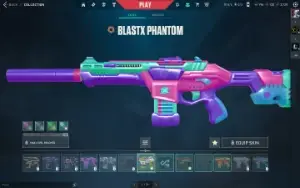 Conta Valorant 5 skins de loja e outras de passe
