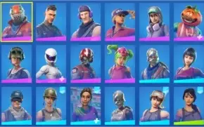 Fortnite 10KD 30%WR BURNED MERRY MARAUDER + de 300USD GASTOS