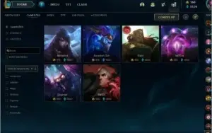 Conta diamond 3 League Of Legends
